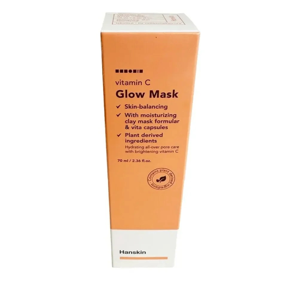 Hanskin Vitamin C Glow Mask Fabfitfun FFF NIB Sensitive Skincare 2.36 oz Skin